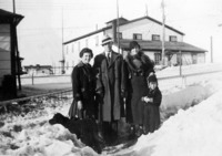 Catherine Roche, Maurice Roche, Enid Roche, and ?