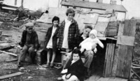 Roche Kids and Friends behind the Staff House
