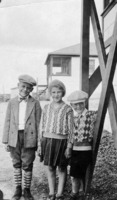 Maurice J., Catherine and Robert Roche.