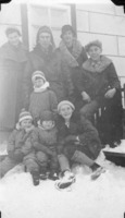 An early photo (pre-1935) of Maurice A. Roche and his Family.