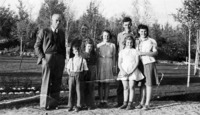 The Roche Family at Phantom Lake (ca early 1940’s).