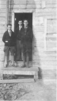 Don Hay, Father of Heather Robinson (Hay (in the middle) Royal Bank of Canda Flin Flon March 1928