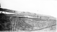 Railway near the North End of the Construction Site Flin Flon C 1928