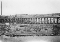 Trestle a the North end of Mine Site C 1929