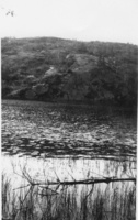 Lake and Rock Scene - No Location - No Infomration - Flin Flon C 1929