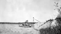 Loading the "Rock Fill Barge" at No. 2 Shaft C 1928