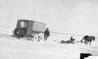 Ross Navigation had a contract to haul men and mail to Flin Flon from The Pas C 1927