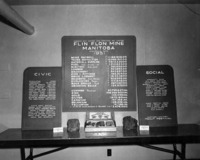 1951 Display of Flin Flon information