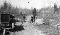 Work on the Flin Flon to Mari Lake Portage C 1929