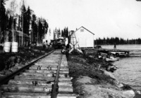 Marie Lake Terminus of the branch from the Flux Line C 1931