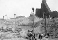 Atlas Copco Churn Drills - Starting the Open Pit 1929/30