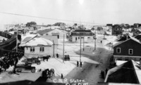 The C.N.R. Station Flin Flon (also contained the telegraph office) C 1924