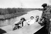 Party on the Summer Route to Island Falls C 1929