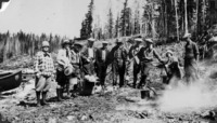 Party on the Summer Route to Island Falls C 1929