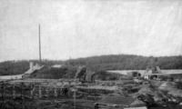 The Power House on the left No.2 Shaft on the right C 1927