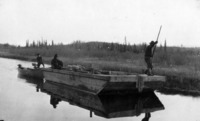 Barge Load of Supplies, No Date or Location