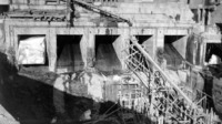 Island Falls Power Plant Under Construction C 1930
