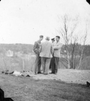 M. A. Roche with Military Men - No Infomration or date