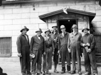 M. A. Roche with Mine Visiters - No Date