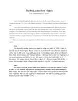 The McLuckie Rink History "THE WINNINGEST SKIP"
