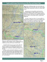 Transportation - Lakes and Portages Route