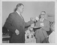 1951 Oct. 2 Burning The Morttgage of St. James Church Flin Flon -