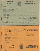 Wartime Ration Books The Skoda Family