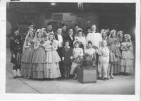 Flin Flon Figure Skating Club , Leonard LaPoint as Groom , Marie Barr on the lright