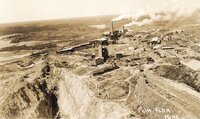 Mine and Open Pit From the South West C 1934