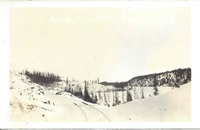 1929 Flin Flon Railway Schist Lake Near Iron Horse Narrows