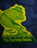 Trout Festival Badge - Teddy Trout