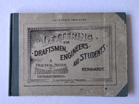 Engineering Lettering Book used by M. A. Roche