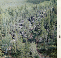 Looking out over Beaver Lake Aug 1967