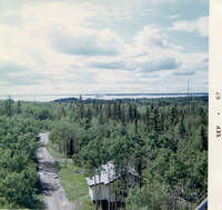 Looking out over Beaver Lake Aug 1967