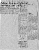 Trade and Labour programme