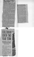 n sentencing of Coleman from the 1934 Strike