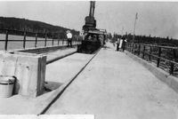a dam crane