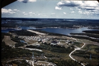aerial of camp