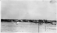 camp in winter 1930