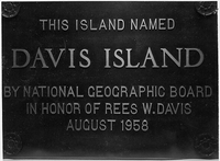 Davis island plaque