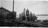 dinky on barrier lake portage