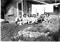 group at flanagan cabin