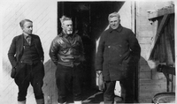 L-R Bennache, Woods CGE, JE Thompson At CPP