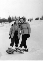 helen and one in snow