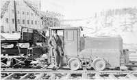 man and dinky engine-