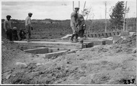 men with timbers