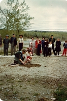 planting coronation tree july 1953.