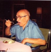 Rees Davis elderly eating