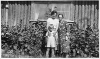 unknown two women and child