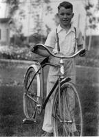 Wayne with bicycle